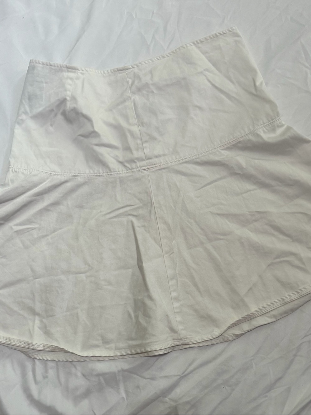 Ralph Lauren White Circle Skirt